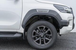 2022 Toyota Hilux GUN126R Rogue Double Cab White 6 Speed Sports Automatic Utility