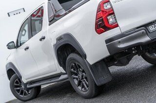 2022 Toyota Hilux GUN126R Rogue Double Cab White 6 Speed Sports Automatic Utility
