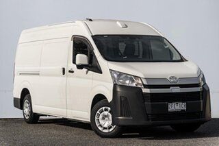 2023 Toyota HiAce GDH320R High Roof Super LWB White 6 Speed Sports Automatic Van.