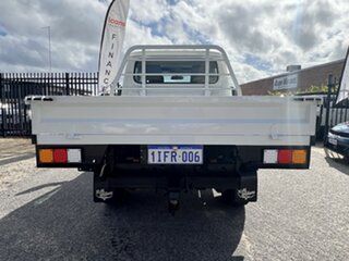 2019 Toyota Landcruiser VDJ79R MY18 Workmate (4x4) White 5 Speed Manual Double Cab Chassis