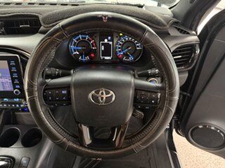 2021 Toyota Hilux GUN126R Rogue Double Cab Black 6 Speed Sports Automatic Utility