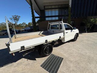 2018 Toyota Hilux TGN121R Workmate 4x2 White 5 Speed Manual Cab Chassis