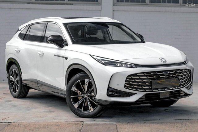 Demo MG HS AS33H MY25 Hybrid+ Essence Wodonga, 2026 MG HS AS33H MY25 Hybrid+ Essence White 3 Speed Automatic Wagon Hybrid