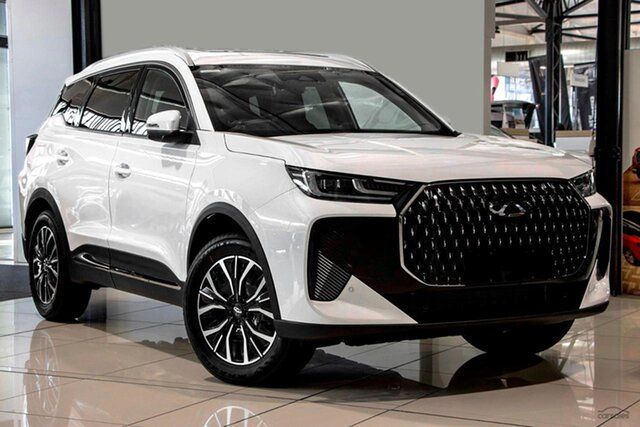 Demo Chery Tiggo 7 T32 MY26 Super Hybrid DHT Ultimate Bundamba, 2026 Chery Tiggo 7 T32 MY26 Super Hybrid DHT Ultimate Lunar White 1 Speed Constant Variable Wagon