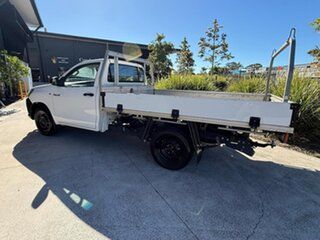 2018 Toyota Hilux TGN121R Workmate 4x2 White 5 Speed Manual Cab Chassis.