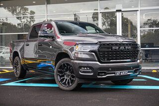 2025 Ram 1500 DT MY25 Limited Crew Cab SWB Hurricane HO RamBox Granite Crystal 8 Speed Automatic.