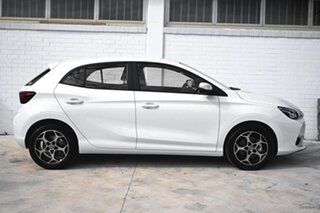 2026 MG MG3 ZP22 MY26 Excite White 8 Speed Constant Variable Hatchback