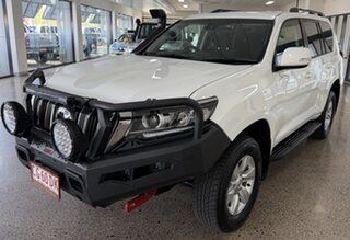2023 Toyota Landcruiser Prado GDJ150R GXL White 6 Speed Sports Automatic Wagon