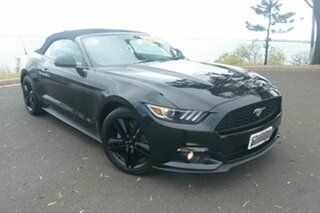 2015 Ford Mustang FM SelectShift Black 6 Speed Sports Automatic Convertible.