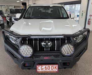 2023 Toyota Landcruiser Prado GDJ150R GXL White 6 Speed Sports Automatic Wagon