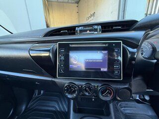 2018 Toyota Hilux TGN121R Workmate 4x2 White 5 Speed Manual Cab Chassis