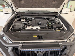 2023 Toyota Landcruiser Prado GDJ150R GXL White 6 Speed Sports Automatic Wagon