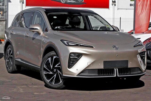 Demo MG MGS6 EV IS3E MY26 Essence AWD Wodonga, 2026 MG MGS6 EV IS3E MY26 Essence AWD Gold 1 Speed Automatic Wagon