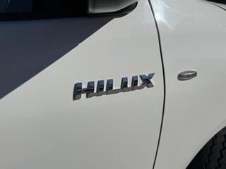 2018 Toyota Hilux TGN121R Workmate 4x2 White 5 Speed Manual Cab Chassis