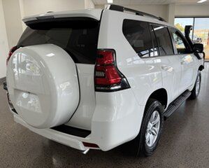 2023 Toyota Landcruiser Prado GDJ150R GXL White 6 Speed Sports Automatic Wagon.