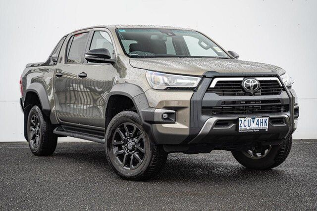 Used Toyota Hilux GUN126R Rogue Double Cab 48V Keysborough, 2025 Toyota Hilux GUN126R Rogue Double Cab 48V Bronze 6 Speed Sports Automatic Utility