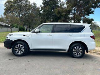 2026 Nissan Patrol Y62 MY26 TI Moonstone White 7 Speed Sports Automatic Wagon