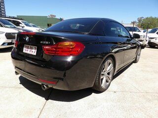 2014 BMW 4 Series F33 435i Black 8 Speed Sports Automatic Convertible