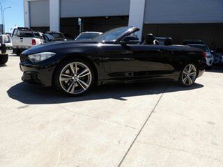 2014 BMW 4 Series F33 435i Black 8 Speed Sports Automatic Convertible.