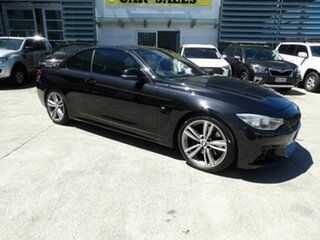 2014 BMW 4 Series F33 435i Black 8 Speed Sports Automatic Convertible