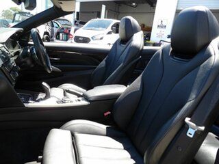 2014 BMW 4 Series F33 435i Black 8 Speed Sports Automatic Convertible