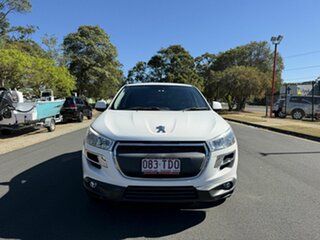 2012 Peugeot 4008 MY12 Active 2WD White 6 Speed Constant Variable Wagon.