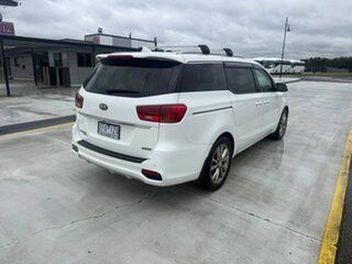 2018 Kia Carnival YP MY19 Platinum White 8 Speed Sports Automatic Wagon.