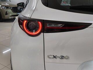 2024 Mazda CX-30 DM2W7A G20 SKYACTIV-Drive Evolve White 6 Speed Sports Automatic Wagon.