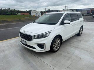 2018 Kia Carnival YP MY19 Platinum White 8 Speed Sports Automatic Wagon