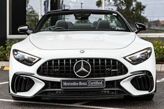 2025 Mercedes-Benz SL-Class R232 805+055MY SL63 AMG SPEEDSHIFT MCT 4MATIC+ White 9 Speed