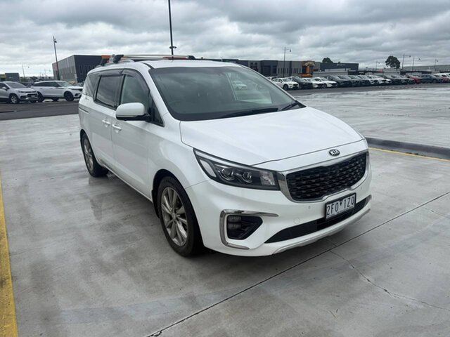 Used Kia Carnival YP MY19 Platinum Pakenham, 2018 Kia Carnival YP MY19 Platinum White 8 Speed Sports Automatic Wagon
