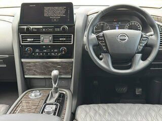 2026 Nissan Patrol Y62 MY26 TI Moonstone White 7 Speed Sports Automatic Wagon