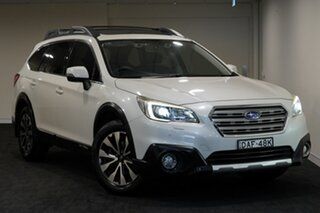 2015 Subaru Outback B6A MY15 2.5i CVT AWD Premium White 6 Speed Constant Variable Wagon.