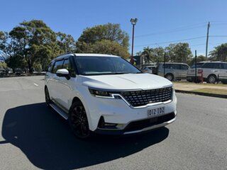 2023 Kia Carnival KA4 MY23 Platinum White 8 Speed Sports Automatic Wagon.