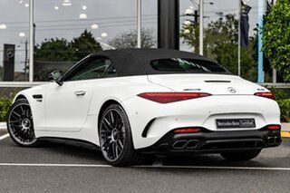 2025 Mercedes-Benz SL-Class R232 805+055MY SL63 AMG SPEEDSHIFT MCT 4MATIC+ White 9 Speed