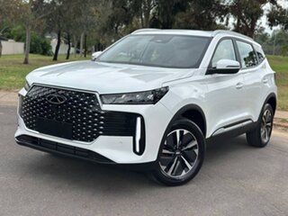 2025 Chery Tiggo 4 T3X MY26 Hybrid DHT 2WD Ultimate White 1 Speed Constant Variable Wagon Hybrid.