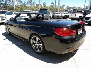 2014 BMW 4 Series F33 435i Black 8 Speed Sports Automatic Convertible
