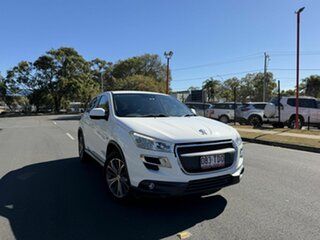 2012 Peugeot 4008 MY12 Active 2WD White 6 Speed Constant Variable Wagon.