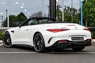 2025 Mercedes-Benz SL-Class R232 805+055MY SL63 AMG SPEEDSHIFT MCT 4MATIC+ White 9 Speed.