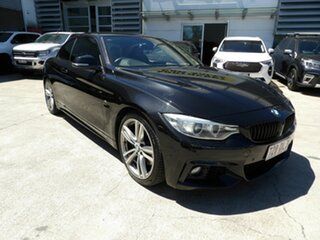 2014 BMW 4 Series F33 435i Black 8 Speed Sports Automatic Convertible