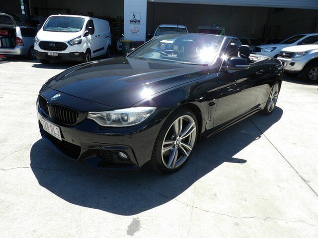 Used BMW 4 Series F33 435i Carrara, 2014 BMW 4 Series F33 435i Black 8 Speed Sports Automatic Convertible