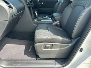 2026 Nissan Patrol Y62 MY26 TI Moonstone White 7 Speed Sports Automatic Wagon