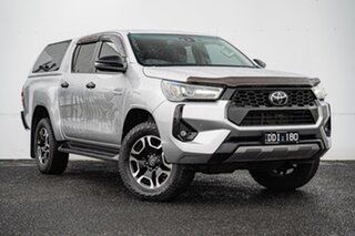 2024 Toyota Hilux GUN126R SR5 Double Cab 48V Silver 6 Speed Sports Automatic Utility.
