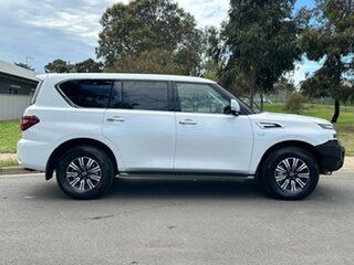 2026 Nissan Patrol Y62 MY26 TI Moonstone White 7 Speed Sports Automatic Wagon