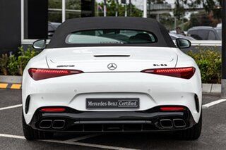 2025 Mercedes-Benz SL-Class R232 805+055MY SL63 AMG SPEEDSHIFT MCT 4MATIC+ White 9 Speed