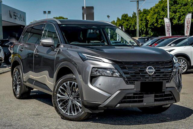 New Nissan X-Trail T33 MY26 Ti e-4ORCE e-POWER Aspley, 2026 Nissan X-Trail T33 MY26 Ti e-4ORCE e-POWER Gun Metallic 1 Speed Automatic Wagon Hybrid