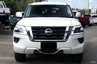 2026 Nissan Patrol Y62 MY26 TI Moonstone White 7 Speed Sports Automatic Wagon