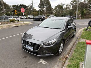 2018 Mazda 3 skyactiv Charcoal Metalic Automatic Hatchback.