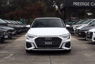 2023 Audi A3 8Y GY MY23 40 TFSI S Tronic Quattro S Line White 7 Speed Sports Automatic Dual Clutch