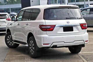 2026 Nissan Patrol Y62 MY26 TI Moonstone White 7 Speed Sports Automatic Wagon.
